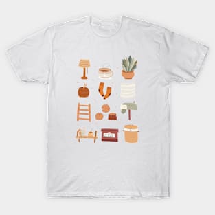 Cozy home doodles T-Shirt